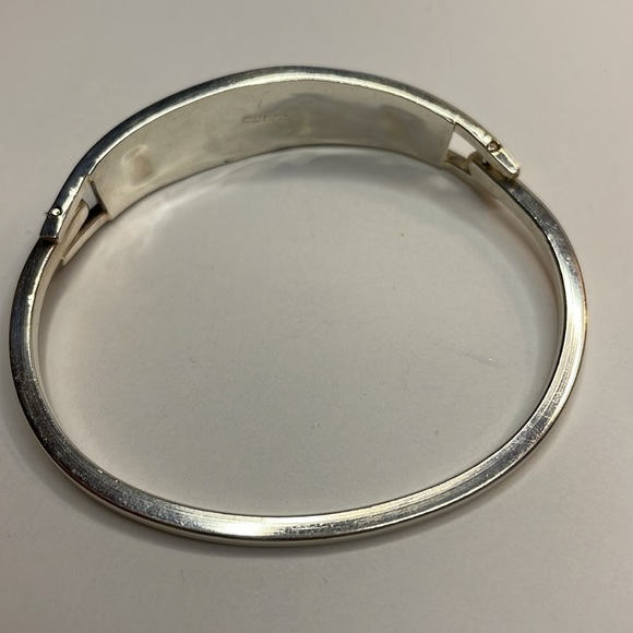 Mexico Abalone Inlay Bracelet - (L) - Picture 10 of 11